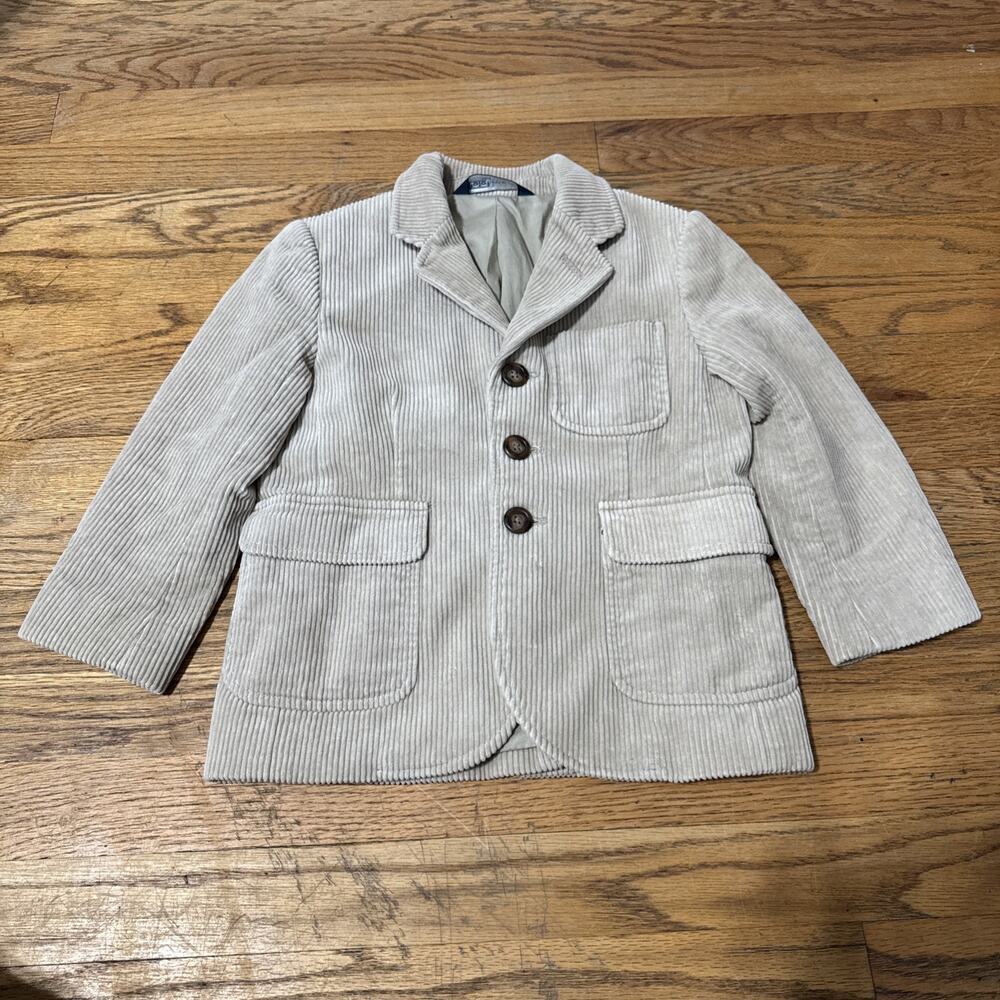 Vintage Polo Ralph Lauren Boys Sz 4 Corduroy Blazer/jacket